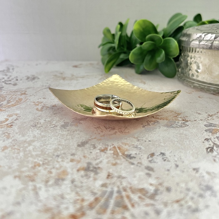 Handmade Modern Copper Jewelry and Ring Dish | Two Finish Options | Gift for Him or Her