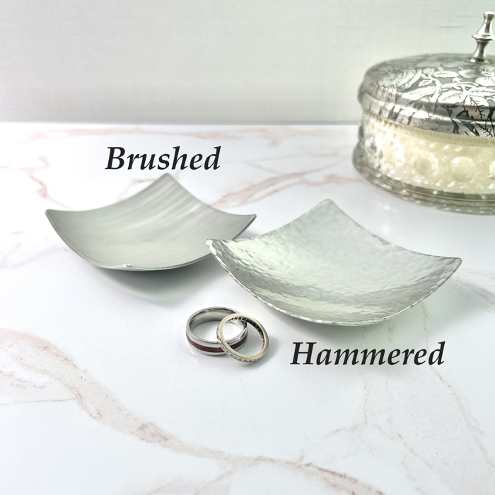Handmade Modern Copper Jewelry and Ring Dish | Two Finish Options | Gift for Him or Her