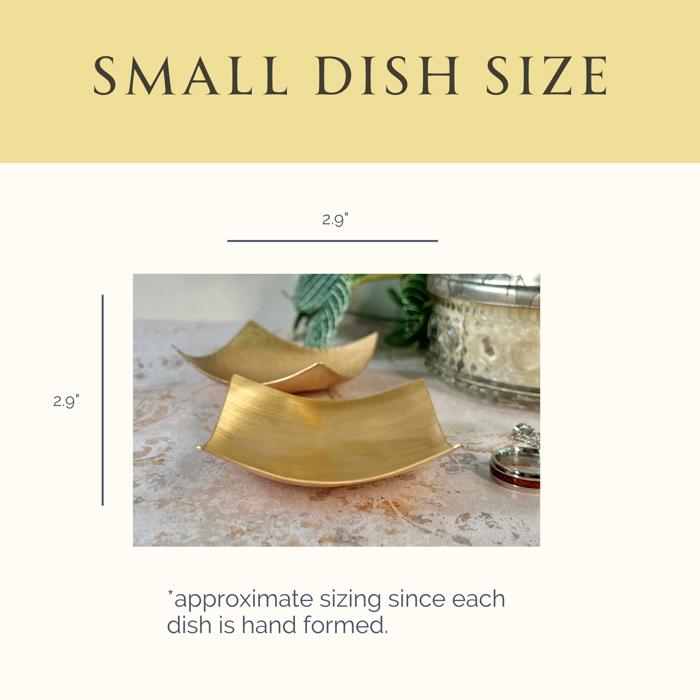 Handmade Modern Copper Jewelry and Ring Dish; Two Finish Options