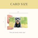  Love You Most Color Wallet Card with Photo on Back | Keepsake Gift for Him