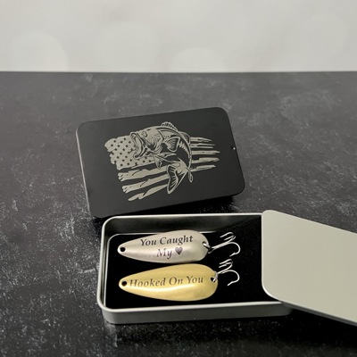 Hooked on You Anniversary Lure Gift for Him