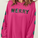  Merry Sequin Sweatshirt