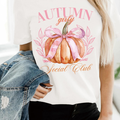 Autumn Girly Social Club Graphic Tee