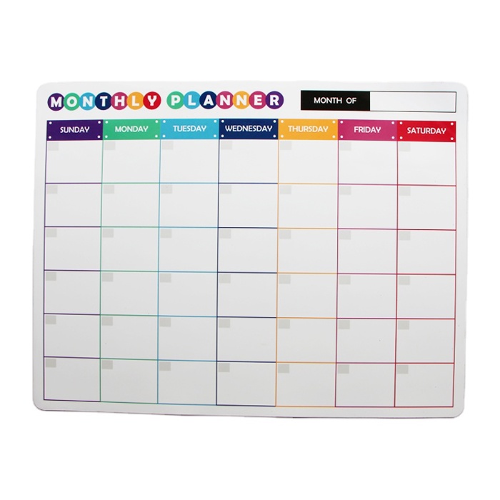 Magnetic Dry Erase Planner Set