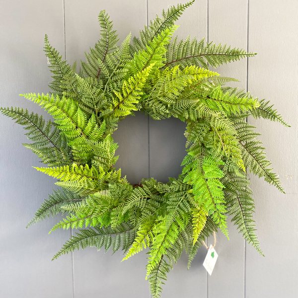 Fern wreath 