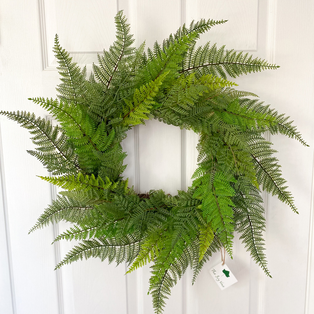 Fern wreath 