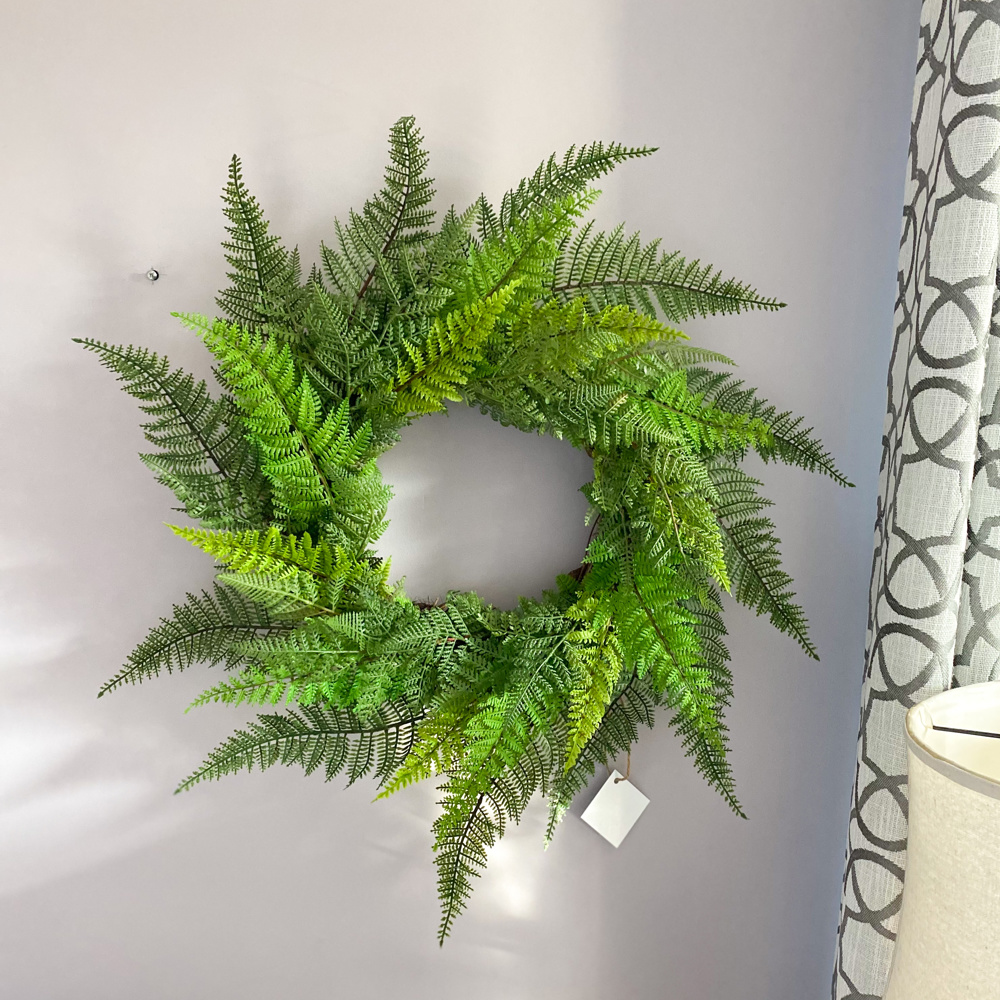 Fern wreath 