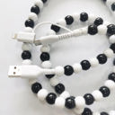  2 in 1 Pearl Beaded USB - C Charging Cord 