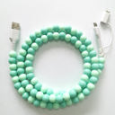  2 in 1 Pearl Beaded USB - C Charging Cord 