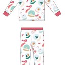 2T Christmas Toddler Bamboo Pajamas