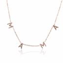 Rose Gold MAMA Necklace