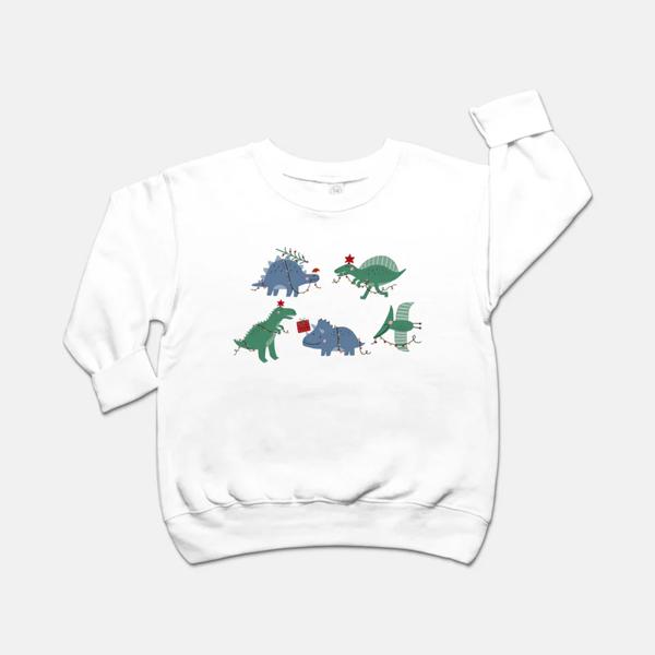 Christmas Dinos - Adult Sweatshirt