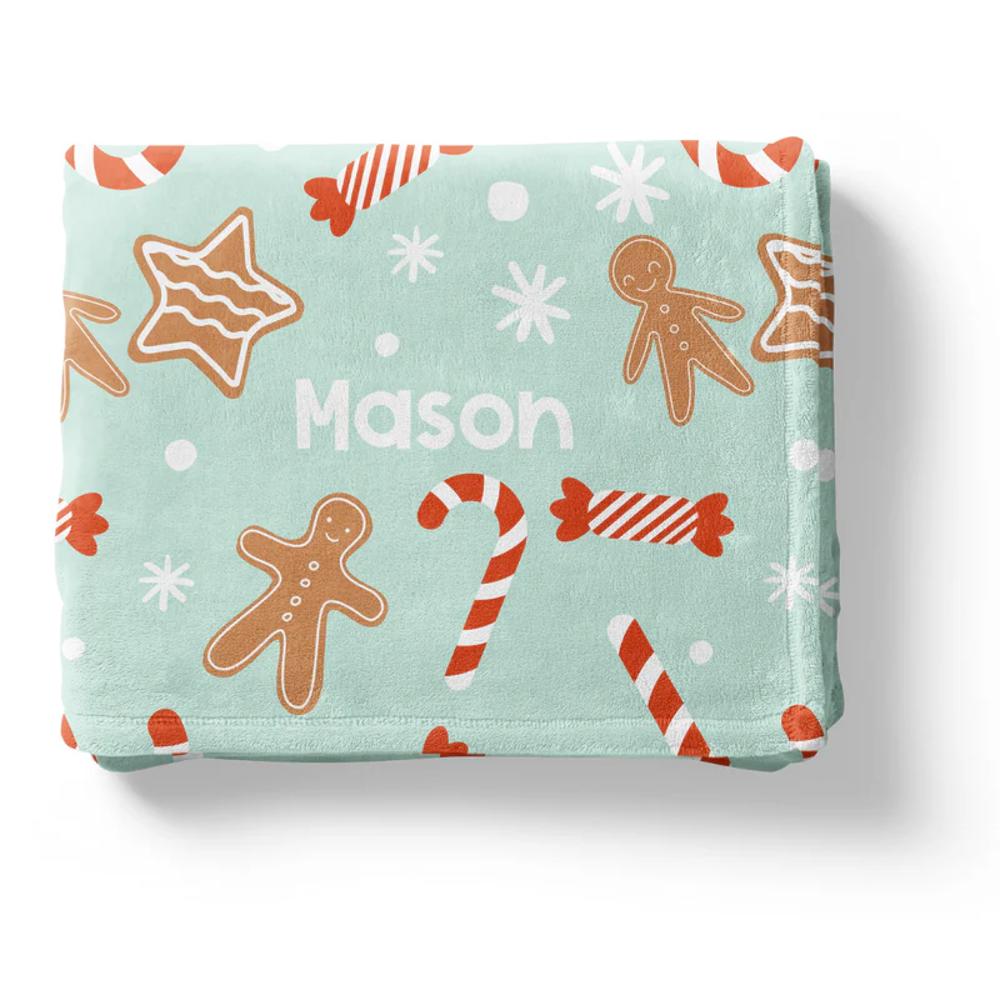 Cookies and Candy - Personalized Blanket