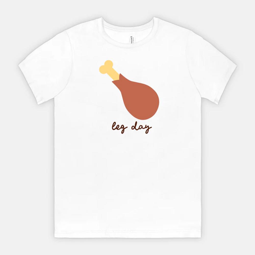 Leg Day Adult Tee 