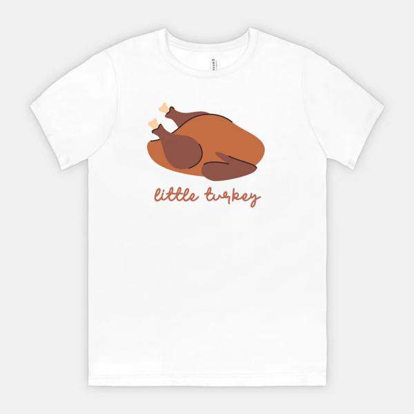 Little Turkey Adult Tee Shirt