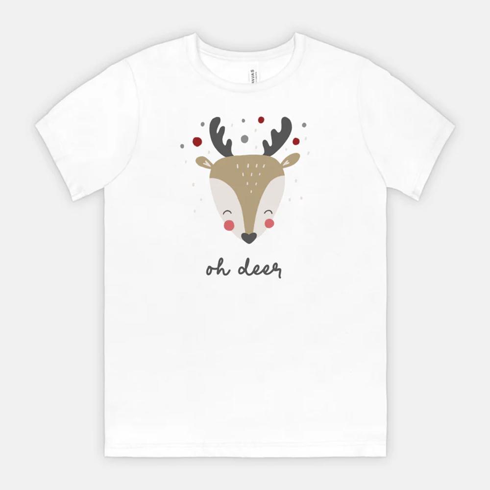 Oh Deer Adult T-Shirt