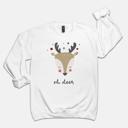  Oh Deer - Toddler Holiday Sweatshirt