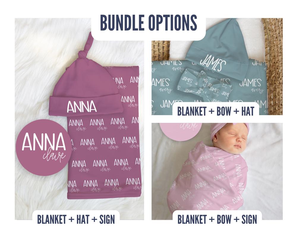 Baby Swaddle Gift Set