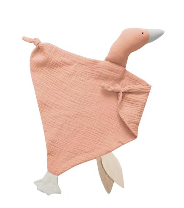 Goose Muslin Lovey-  Set of Two Bundle