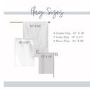 24" x 36" Double Sided House Flag  Gingerbread House - Custom Flag