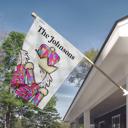 Double Sided House Flat 24" x 36" Personalized Garden Flag - Festive Nutcracker