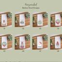 Design 7 Personalized Christmas Waffle Towel
