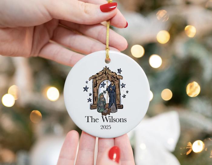 Personalized Ceramic Ornaments