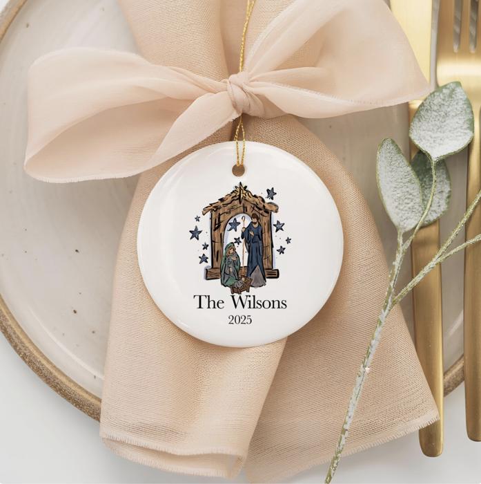 Personalized Ceramic Ornaments