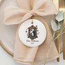 Design 1 Personalized Ceramic Ornaments