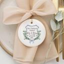 Design 3 Personalized Ceramic Ornaments