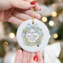 Design 4 Personalized Ceramic Ornaments