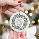Design 5 Personalized Ceramic Ornaments