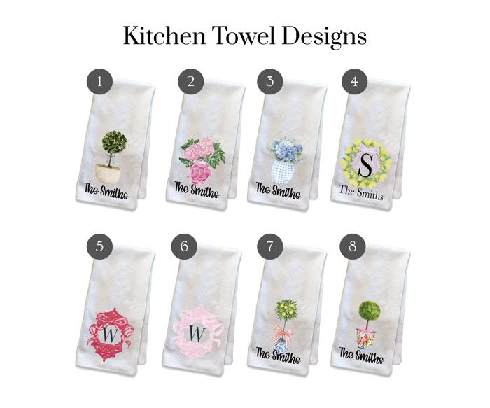 Personalized Spring Towels