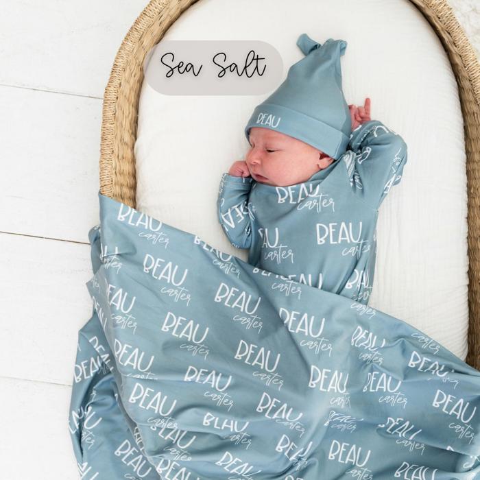 Personalized Baby Swaddle Blanket Bundles - Build Your Bundle