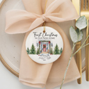  Custom First Christmas Home Ornament
