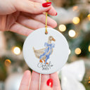  Baby First Christmas Ornament - Blue Duck Coquette