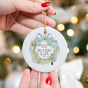  Personalized Christmas Ornament - Nutcracker Wreath