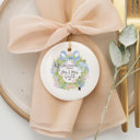  Personalized Christmas Ornament - Nutcracker Wreath