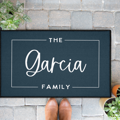 Custom Family Name Door Mat