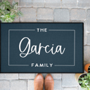  Custom Family Name Door Mat