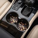  🐆 Personalized Animal Print Sandstone Car Coasters – Set of 2