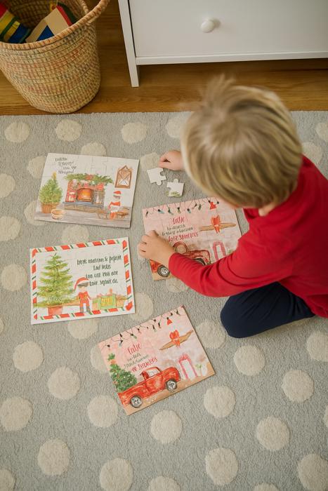 Personalized Christmas Elf Puzzle