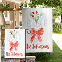  Christmas Garden Flag - Pastel Candy Cane