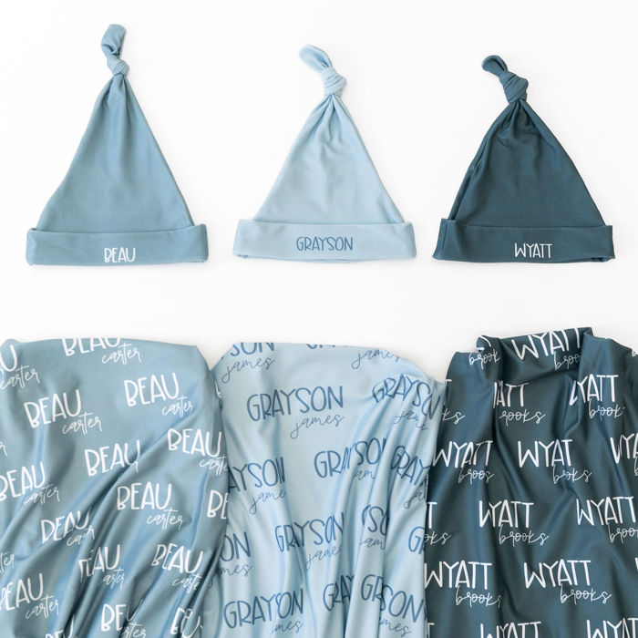 Personalized Baby Swaddle Blanket Bundles - Build Your Bundle