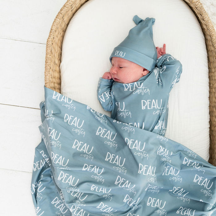 Personalized Baby Swaddle Blanket Bundles - Build Your Bundle