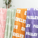  30x40 Minky Name Blanket