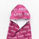  Personalized Toddler Hooded Bath Wrap - 24" x 48"