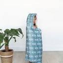  Personalized Toddler Hooded Bath Wrap - 24" x 48"
