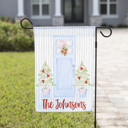  Christmas Garden Flag - Pastel Welcome Porch