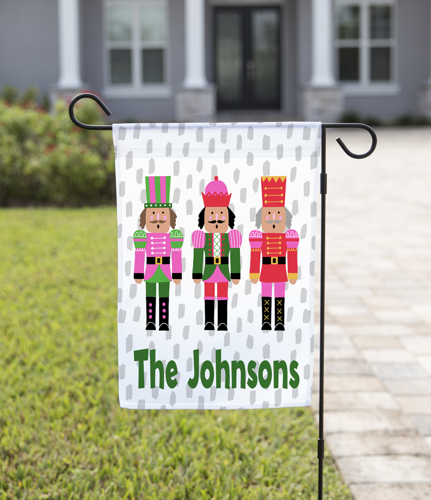 Christmas Garden Flag - Whimsical Nutcracker